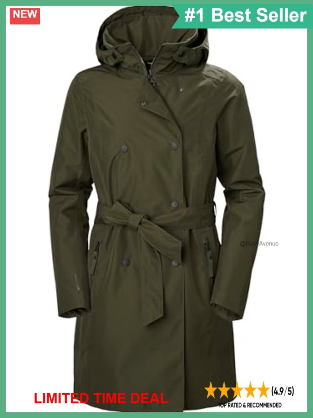 Helly Hansen Welsey Trench Insulator Jacket Waterproof Fitted